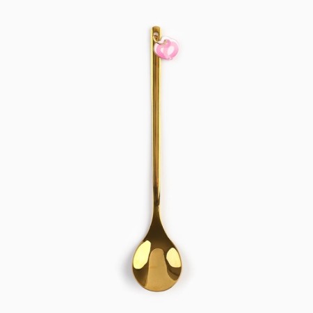 New Year's spoon with a plastic suspension "New Year: with a delicate New Year", 14.8 x 2.7 cm-3