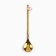 New Year's spoon with a plastic suspension "New Year: with a delicate New Year", 14.8 x 2.7 cm