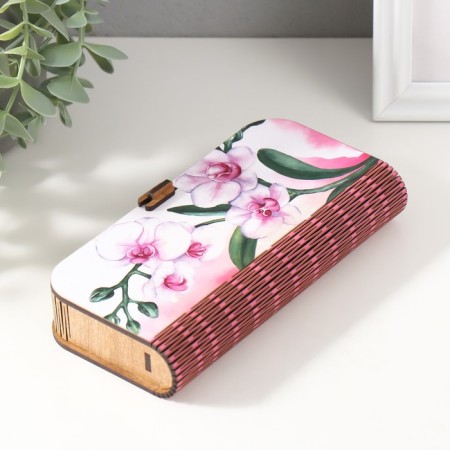Orchids Casket 17x8.5x3.5 cm-4