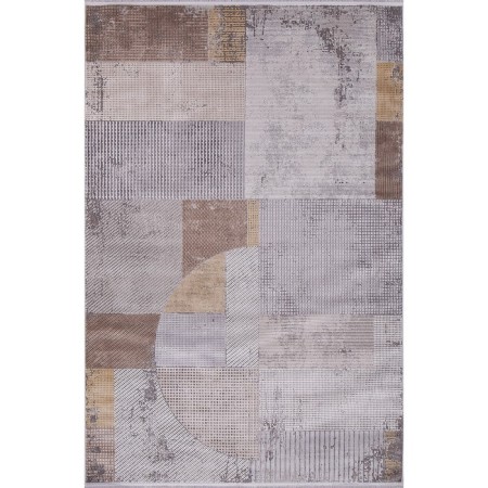 Rectangular carpet Durkar Milano, size 80x150 cm, color Grey/D.Grey