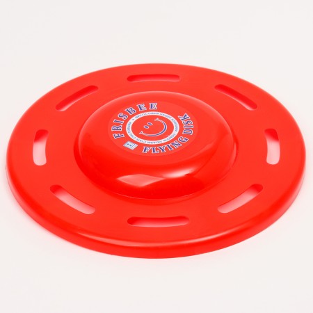 Flying saucer "Figure" red, 20 cm-3