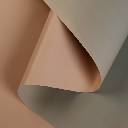 Matte Film Bilateral "gradient", beige malachite, 0.5 x 10 m-2