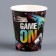 A one -time paper glass "Game", 250 ml