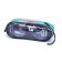ATEMI M507 swimming glasses, silicone, black/blue
