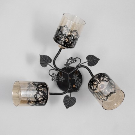 RUZANNA CHURE 3CHA27 40W black and gold 58x58x27 cm Bayerlux-3