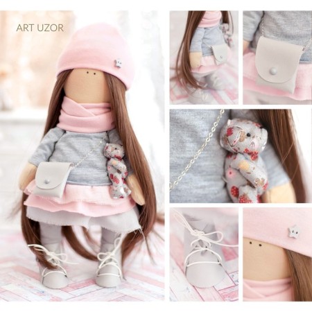 Sewing kit. Interior doll "Halls", 30 cm-6