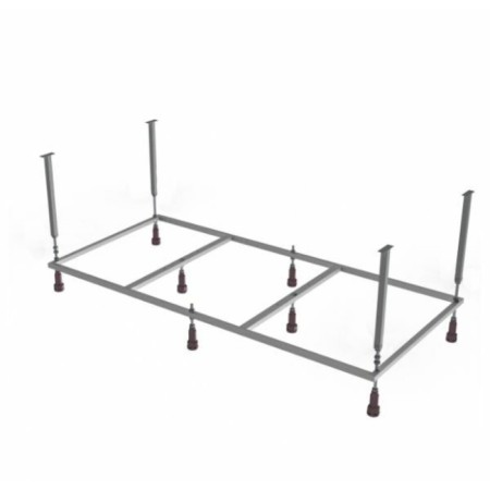 Bath frame Viant welded, installation kit 170x75