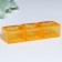 Tabert’s man “Morning, day, evening”, 3 sections, orange, 7.3 x 1.5 cm.
