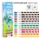 Colored pencils, 12 colors, trihedral, Smeshariki