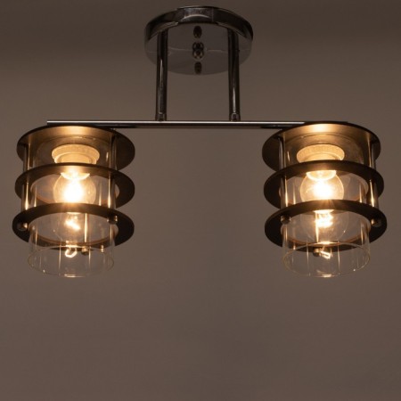 Chandelier 1998/2 E27 60W chrome 35x12x25 cm Bayerlux-2