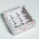 Capcake box "Happy New Year!" 25 x 25 x 10 cm, new year