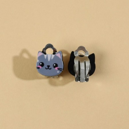 Set of jewelry "Kis-kis" bracelet, earrings, ring-4