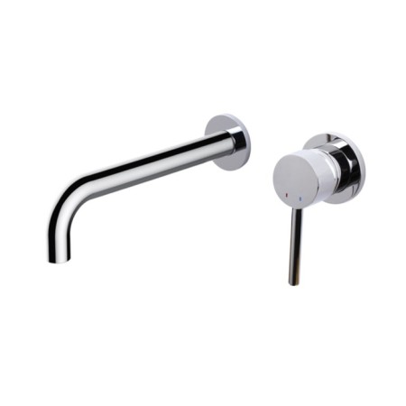 Bronze de Luxe Scandi 14511c shell mixer, built -in, pour 193 mm, chrome