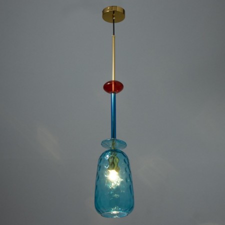Bayerlux lamp "Jeffi" LED 10W Blue 15x15x75 cm-2