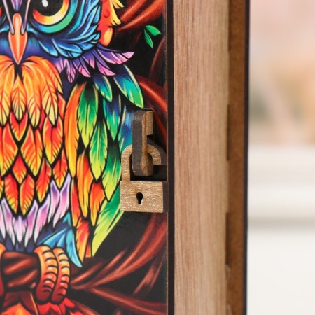 Board-Book "Eagle owl" 14x12x5 cm-2