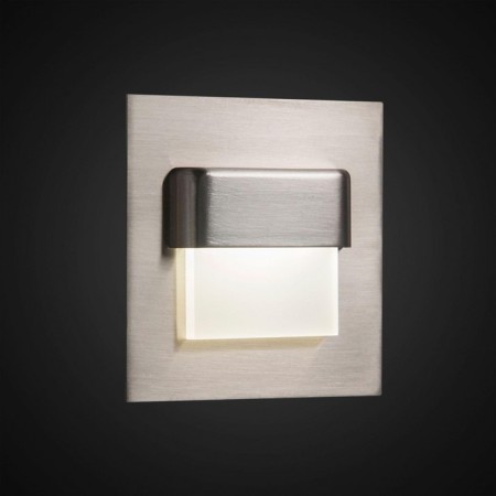 The built -in Citilux “Scully” CLD006K1, 7.7x7.7 cm, 1x1W, LED, Gray Color-1