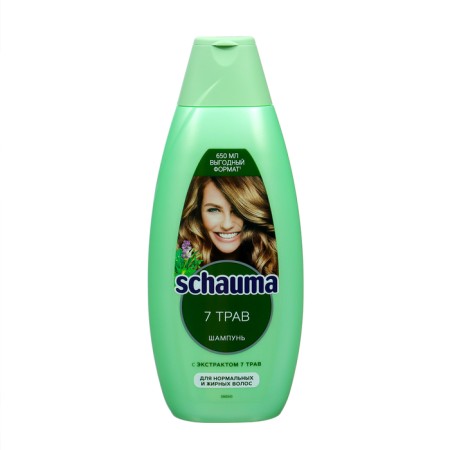 Schauma shampoo "7 herbs", 650 ml