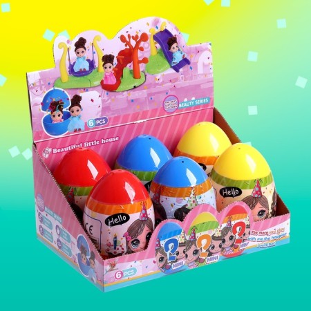 Surprise toy "Cutie" in the egg, mix-10