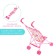 Puppet stroller-integr, plastic frame