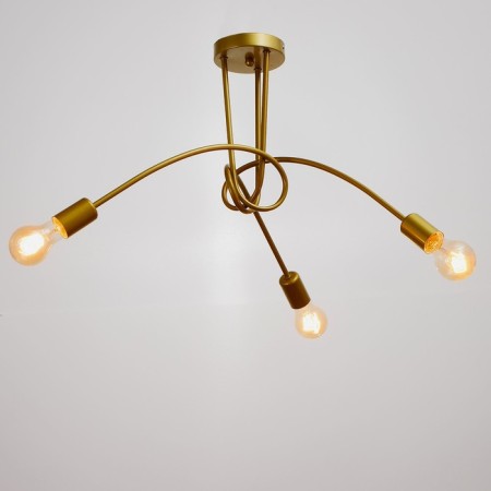 Causte "Knot" 3khe27 40W gold 54x54x40 cm Bayerlux-1