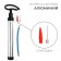 Universal Onlytop pump, 30 cm, 2 nozzles, cord, color mix