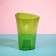 Pot for orchids, 1.3 l, 13.6 × 14.1 × 20 cm, plastic, transparent green