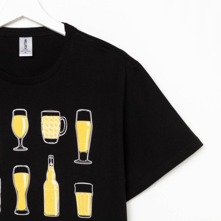 Men's T -shirt KAFTAN "Love Beer", black, p. 48-8