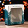 Folding box "Snowflakes Merry Christmas", 14.5 x 14.5 x 6 cm