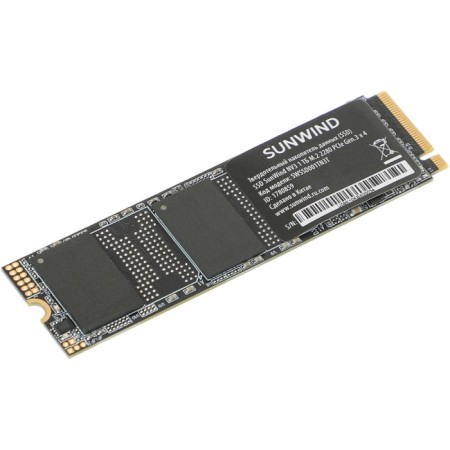 SSD Sunwind PCIE 3.0 X4 1TB SWSSD001TN3T NV3 M.2 2280