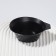 Staining bowl, d = 12 cm, black color