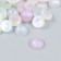 Decor for creativity plastic "Half of the beads. Soap bubble" set 20 g 0.5x1x1 cm