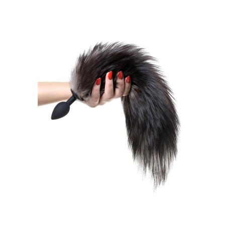 Anal traffic jam Popo pleasure by toyfa, s, silicone, black, 45 cm, d 2.7 cm-4