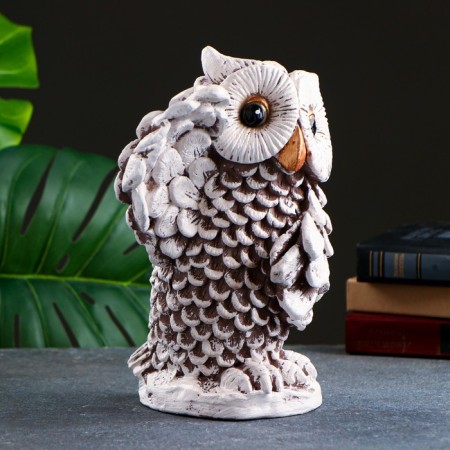 Piggy bank "Eagle wing up" brown, 16x18x26cm-1