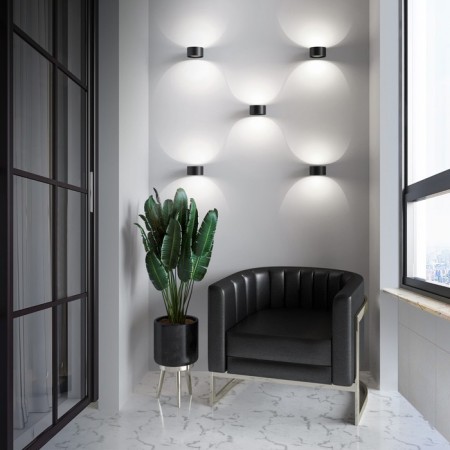 Interior backlight Elektrostandard, Coneto Led 6 W, 114x92x60 mm, IP20, black color-1