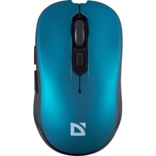 The mouse Defender Gassa MM-105, wireless, optical, 1600 dpi, 1xaa (not in compls), blue