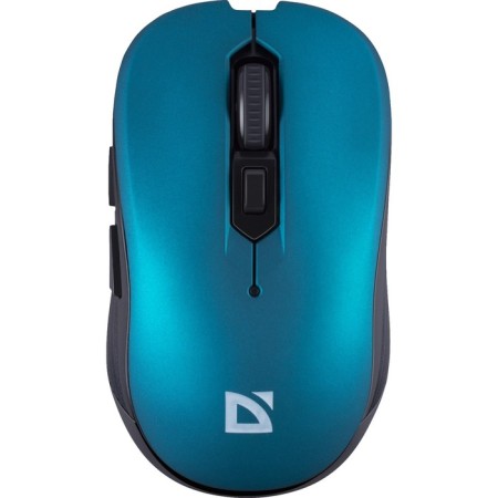 The mouse Defender Gassa MM-105, wireless, optical, 1600 dpi, 1xaa (not in compls), blue