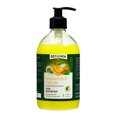 SST shower gel "Banana smoothie", 500 ml