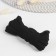Linen gum, 10 mm, 10 ± 1 m, black color