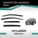 Defly window deflectors for Mitsubishi Outlander, 2005-2012