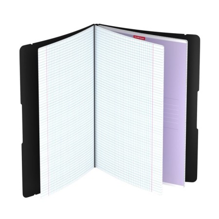 A4 A4, 96 sheets in the Erichkrause Folderbook cage, removable plastic cover, offset unit, whiteness 100%, black-2