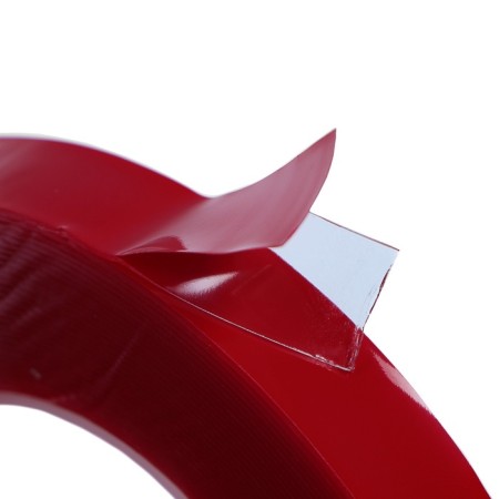 Adhesive tape Torso, transparent, bilateral, acrylic, 8 mm x 7 m-4