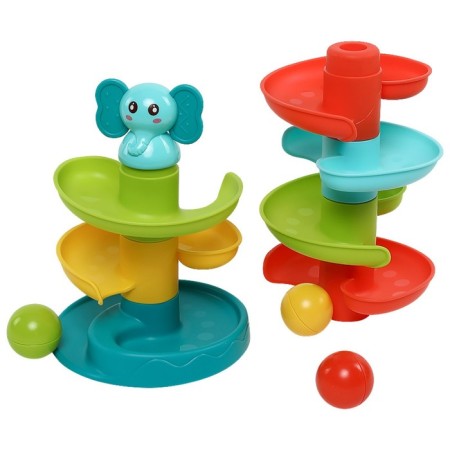 Developing toy Pyramid Everflo "Elephant" HS0449991, multi -colored-1