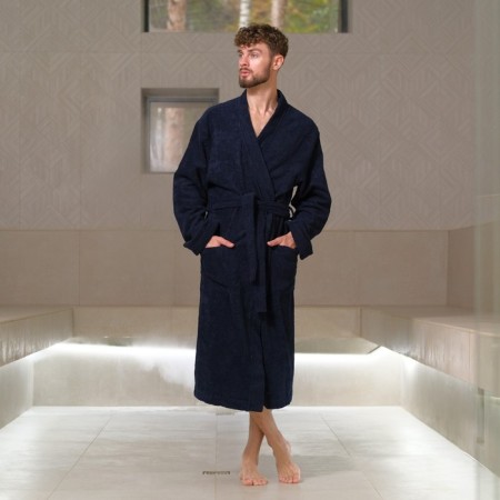 Terrier's dressing gown. "Best husband" rr 56-58, blue