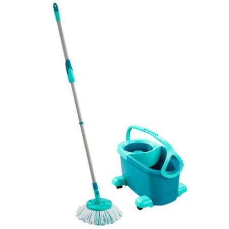 LEIFHEIT CLEAN TWIST Mop and a bucket of spin on wheels