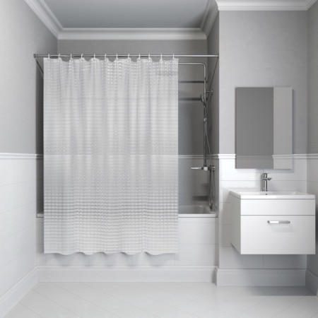Curtain for the bathroom IDDIS PEVA 3D P01PV18I11, 200x180 cm