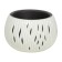 Sandy Bowl Kashpo, 2 subjects: inner and outer capacitance, 3.9 l, white color