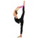 Lacking for rhythmic gymnastics weighted Grace Dance, 2.5 m, pink color