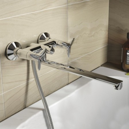 IDDIS Copter Copsbl2i10wa bath mixer, double -talent, ceramic divertor, chrome-1