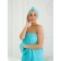 Set for a female bath: Chalma, Pareo, Mittens, S-L size