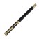 Handle Gift Roller in the leatherette case, the case is black, gold